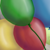 A few floating balloons for Alacrity's birthday.